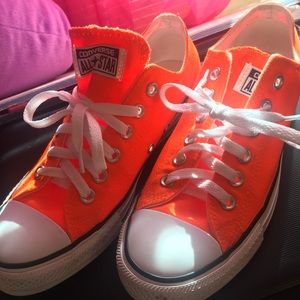 Orange All Star Converse